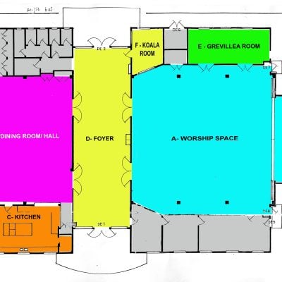 CHurch floor plan
